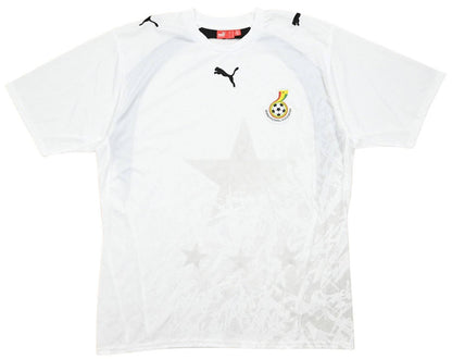 Maillot Ghana Domicile Puma 2006-07 Manches Longues XL Vintage