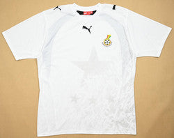 Maillot Ghana Domicile Puma 2006-07 Manches Longues XL Vintage