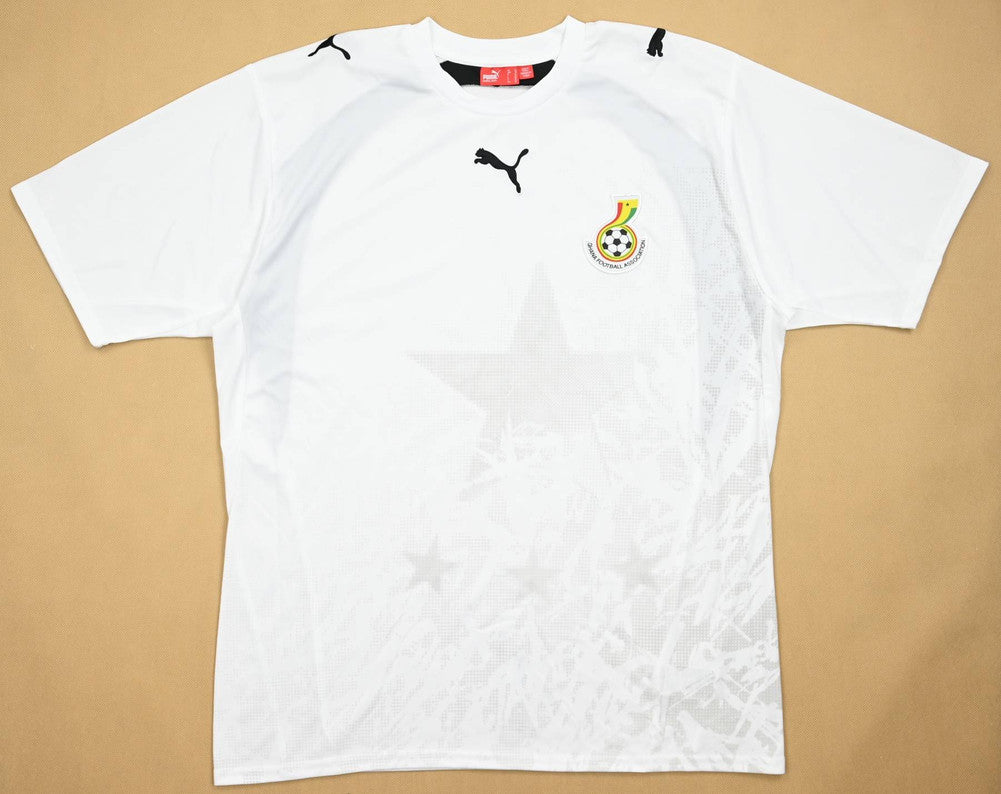 Maillot Ghana Domicile Puma 2006-07 Manches Longues XL Vintage