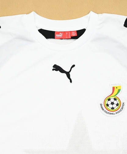 Maillot Ghana Domicile Puma 2006-07 Manches Longues XL Vintage