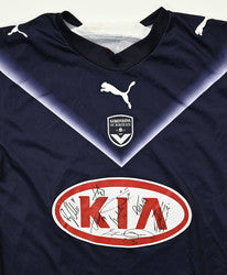 Maillot Extérieur Bordeaux 2006-07 Puma KIA Vintage Signé