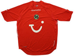 Maillot Hannover 96 Domicile 2006-07 Diadora Vintage TUI