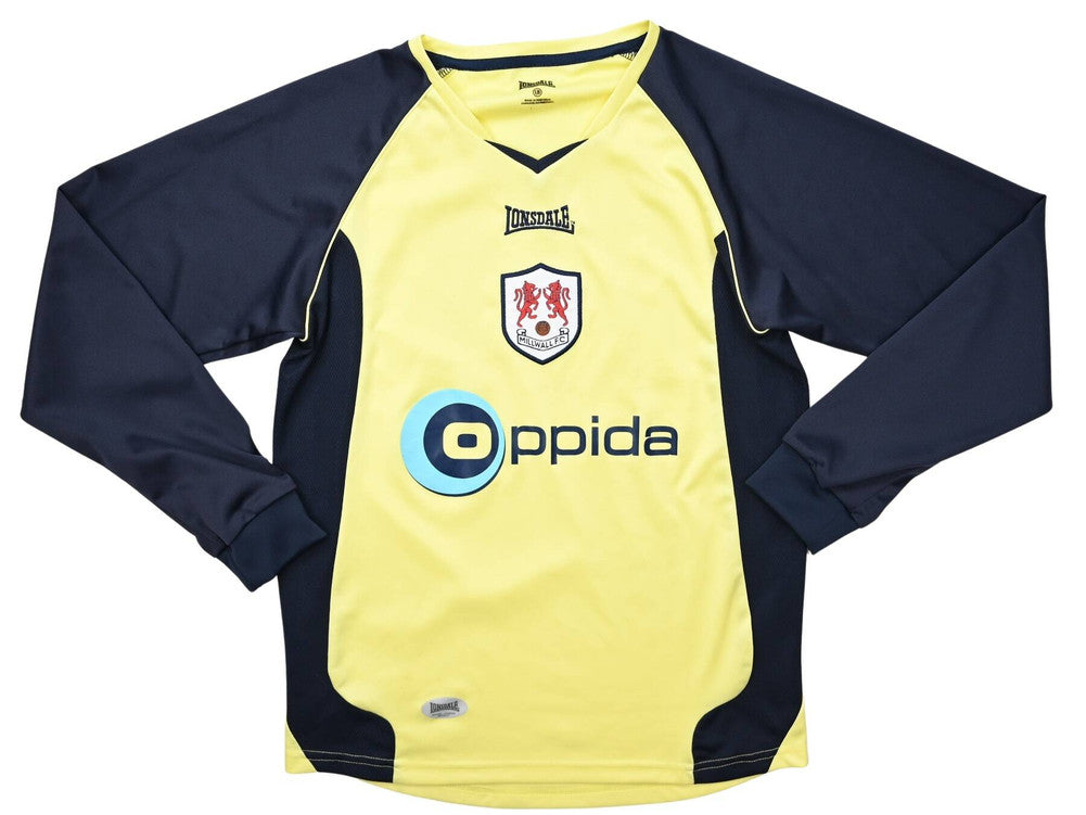 Maillot Gardien Millwall FC 2006-07 Lonsdale BEKO Vintage L Boys