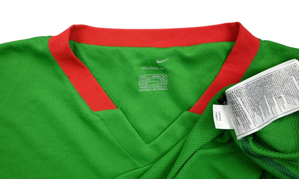 Maillot Maroc Domicile Nike 2006-07 Vintage - Taille L