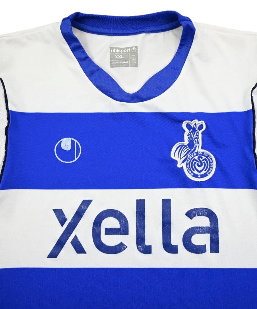 Maillot MSV Duisburg 2006-07 Domicile Uhlsport Vintage 2XL