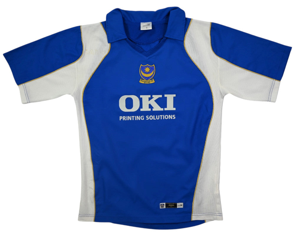 Maillot Portsmouth Domicile 2006-07 Jako OKI vintage collector