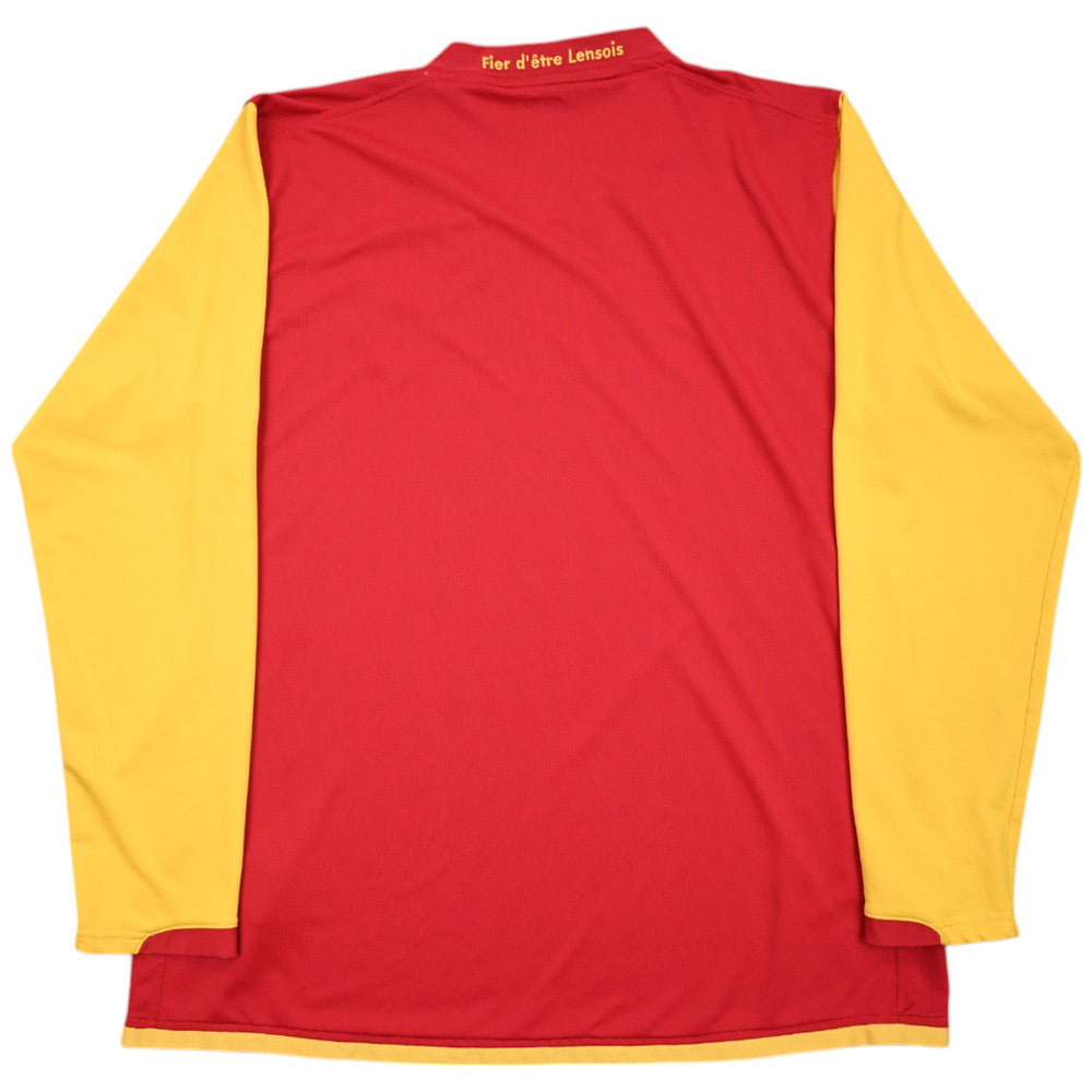 Maillot RC Lens 2006-07 Nike Manches Longues Domicile vintage L