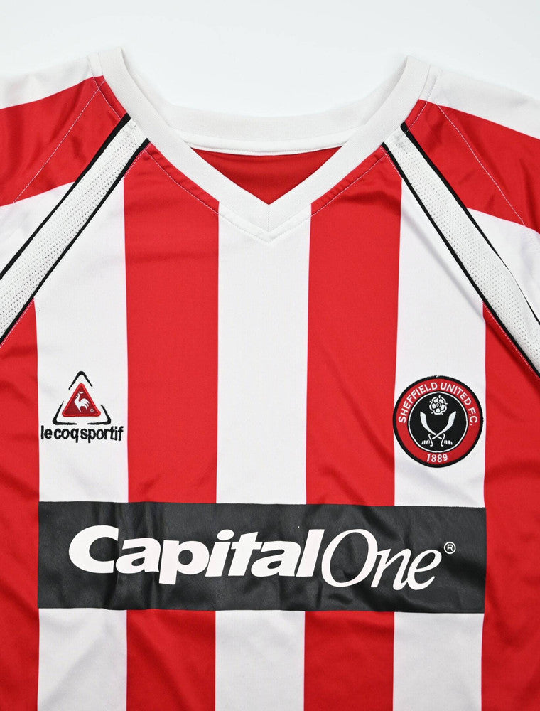 Maillot Sheffield United 2006-07 Le Coq Sportif vintage XL