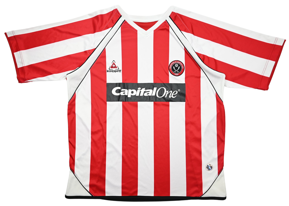 Maillot Sheffield United 2006-07 Le Coq Sportif vintage XL