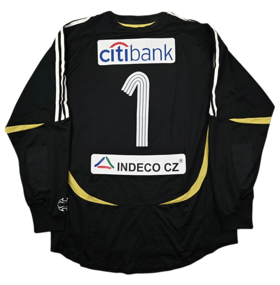 Maillot Gardien Slavia Prague 2006-07 Adidas Manches Longues