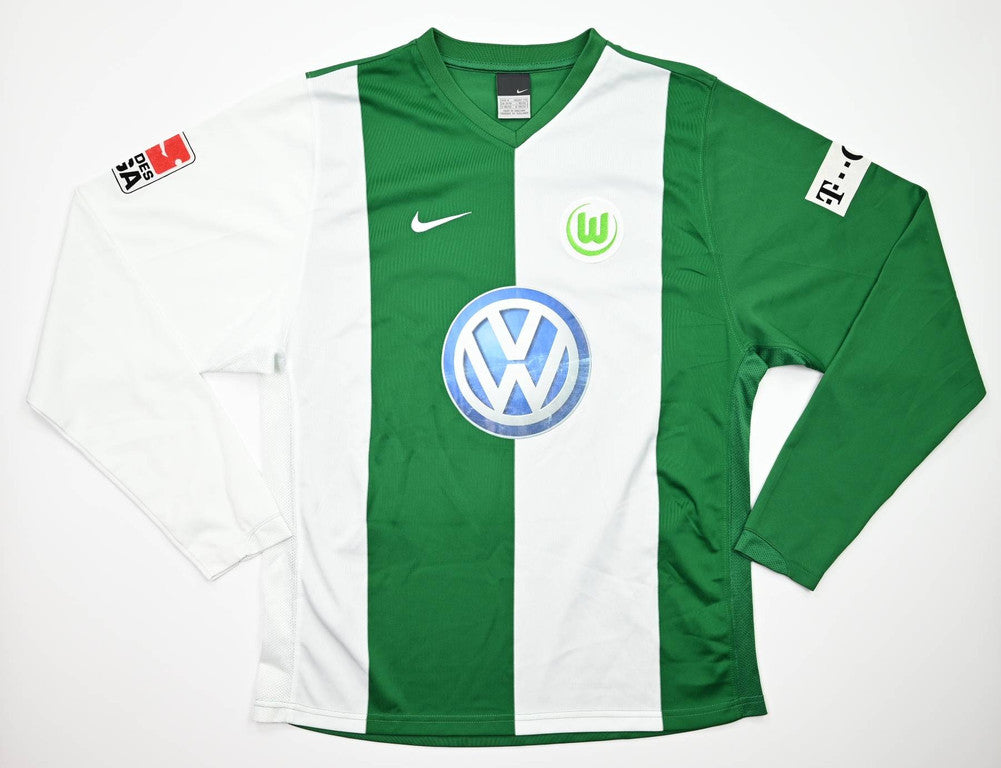 Maillot VFL Wolfsburg 2006-07 Nike Domicile Hanke vintage collector