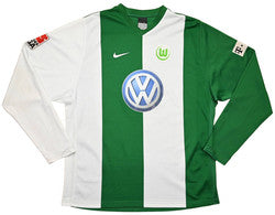 Maillot VFL Wolfsburg 2006-07 Nike Domicile Hanke vintage collector