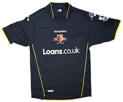 Maillot Watford Extérieur Diadora 2006-07 Vintage Flocage King