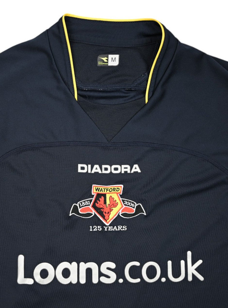 Maillot Watford Extérieur Diadora 2006-07 Vintage Flocage King