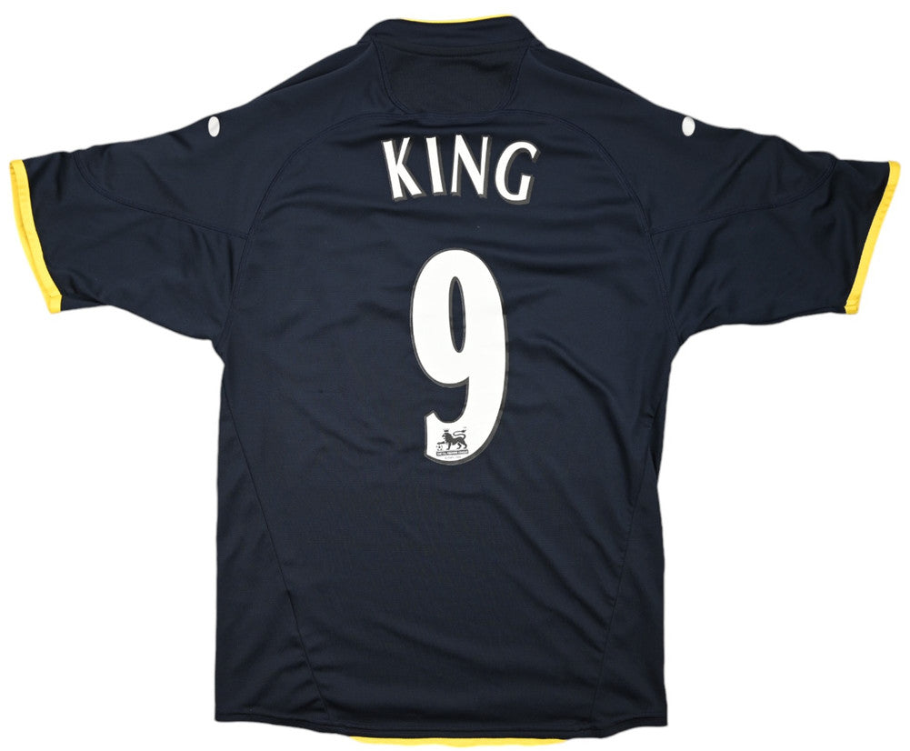 Maillot Watford Extérieur Diadora 2006-07 Vintage Flocage King