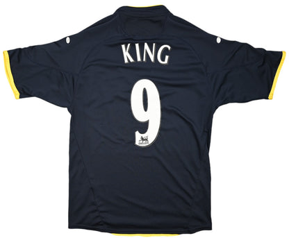 Maillot Watford Extérieur Diadora 2006-07 Vintage Flocage King