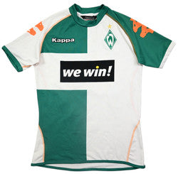 Maillot Werder Bremen Extérieur Kappa 2006-07 Diego vintage