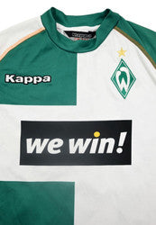Maillot Werder Bremen Extérieur Kappa 2006-07 Diego vintage