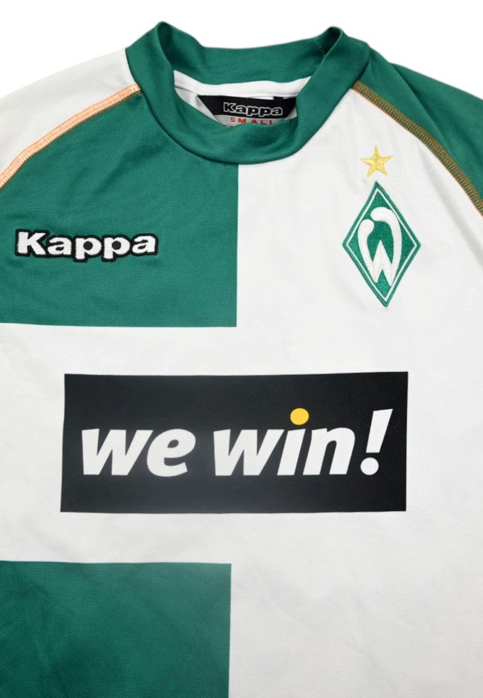 Maillot Werder Bremen Extérieur Kappa 2006-07 Diego vintage