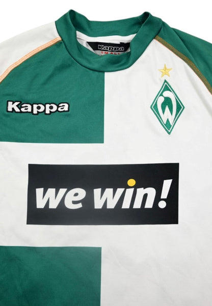 Maillot Werder Bremen Extérieur Kappa 2006-07 Diego vintage