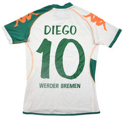 Maillot Werder Bremen Extérieur Kappa 2006-07 Diego vintage