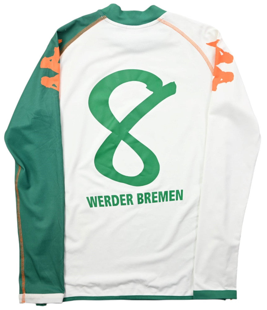 Maillot Werder Bremen 2006-07 Domicile Kappa Longsleeve Vintage