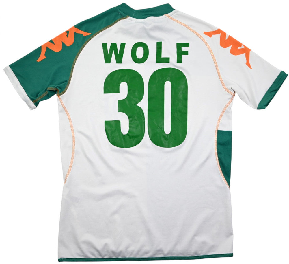 Maillot Werder Bremen Domicile Kappa 2006-07 vintage — Wolf