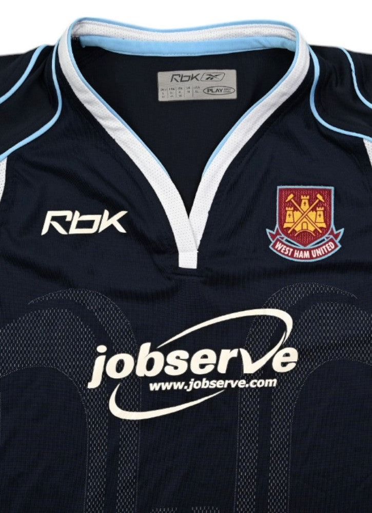 Maillot West Ham Domicile Reebok 2006-07 Vintage Femme
