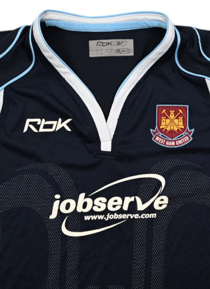 Maillot West Ham Domicile Reebok 2006-07 Vintage Femme