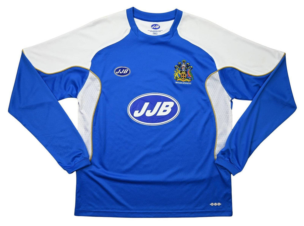 Maillot Wigan Athletic Domicile JJB 2006-07 Vintage Manches Longues