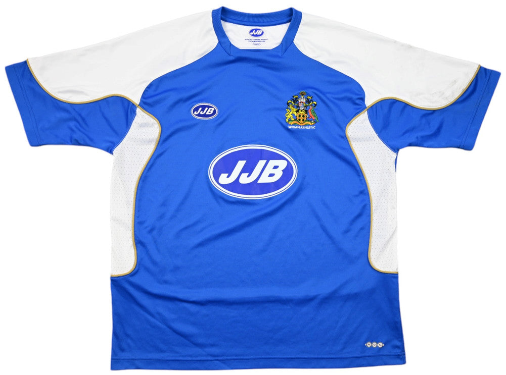 Maillot Wigan Athletic Domicile JJB 2006-07 Vintage – Taille L