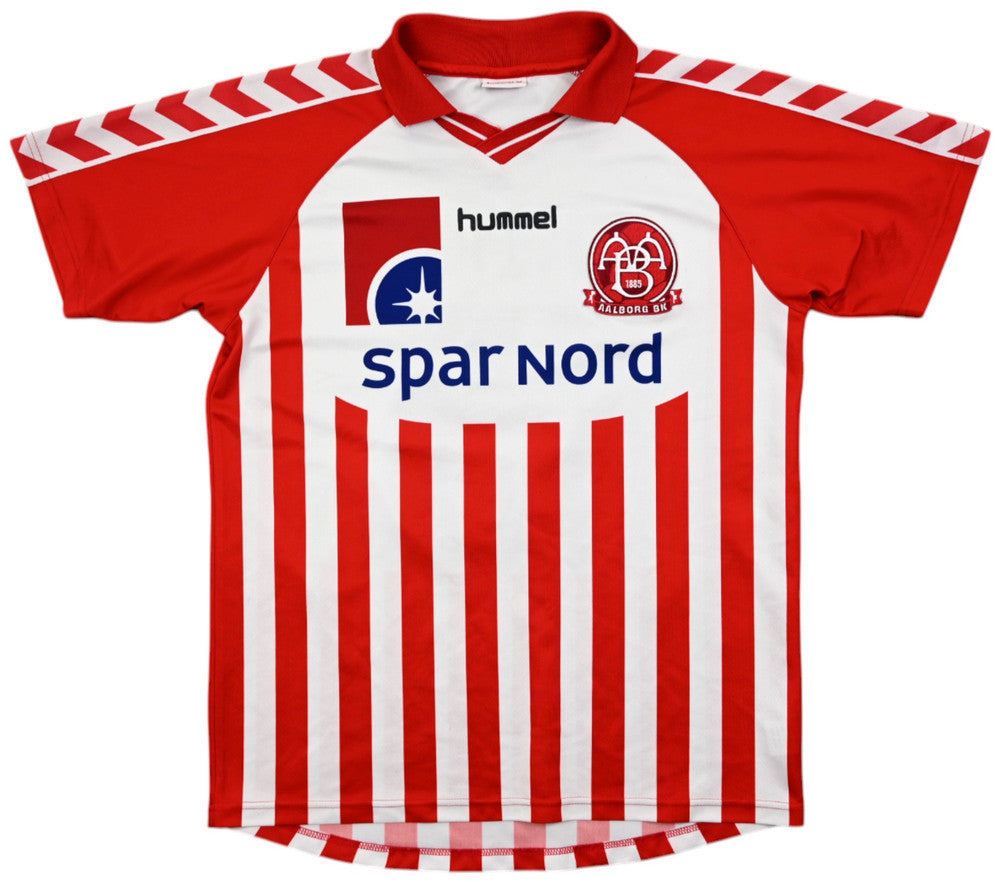 Maillot Aalborg BK Domicile Hummel 2006-08 JEPSEN vintage