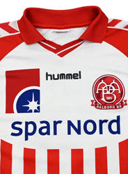 Maillot Aalborg BK Domicile Hummel 2006-08 JEPSEN vintage