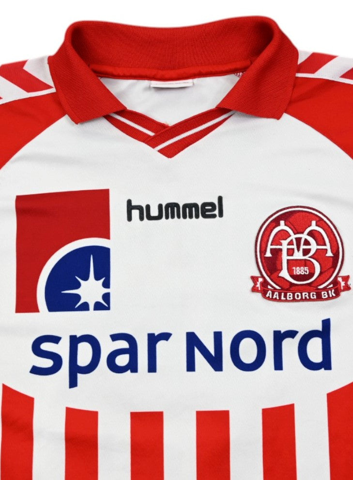 Maillot Aalborg BK Domicile Hummel 2006-08 JEPSEN vintage