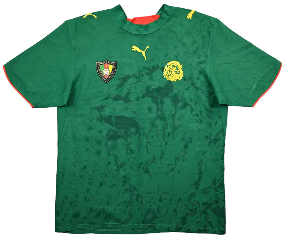 Maillot Cameroun Domicile Puma 2006-08 Eto'o vintage collector