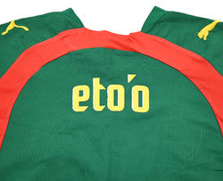 Maillot Cameroun Domicile Puma 2006-08 Eto'o vintage collector