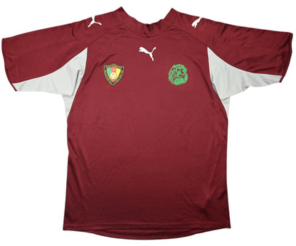 Maillot Gardien Cameroun 2006-08 Puma Vintage - Taille L