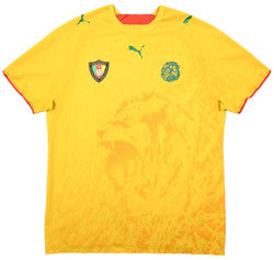 Maillot Cameroun Extérieur Puma 2006-2008 Idrissou vintage XXL