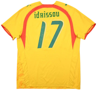 Maillot Cameroun Extérieur Puma 2006-2008 Idrissou vintage XXL
