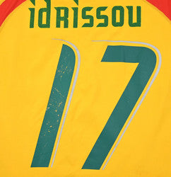 Maillot Cameroun Extérieur Puma 2006-2008 Idrissou vintage XXL