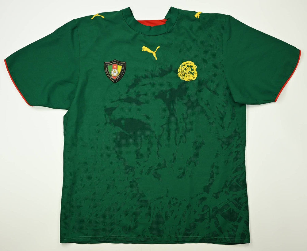Maillot Cameroun 2006-2008 Puma vintage - Lions Indomptables
