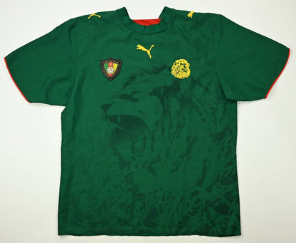 Maillot Cameroun 2006-2008 Puma vintage - Lions Indomptables