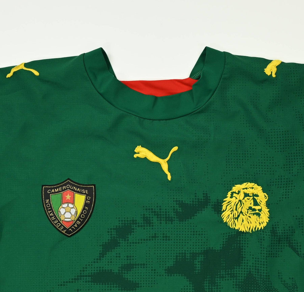 Maillot Cameroun 2006-2008 Puma vintage - Lions Indomptables