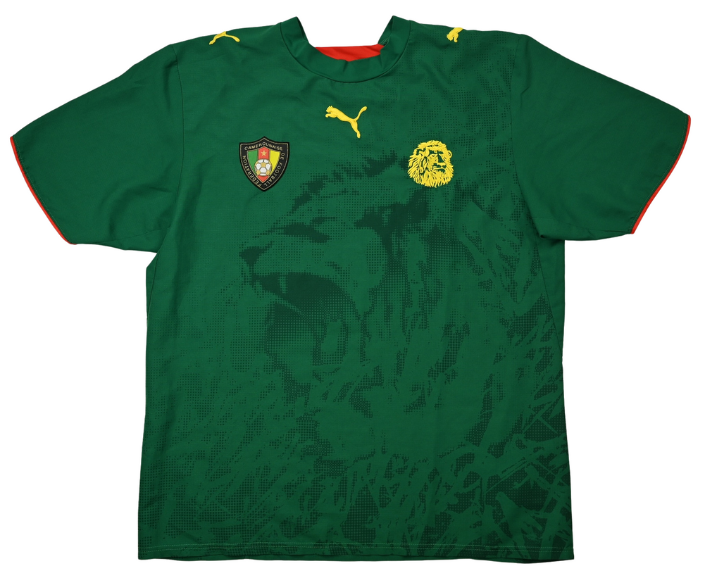 Maillot Cameroun 2006-2008 Puma vintage - Lions Indomptables