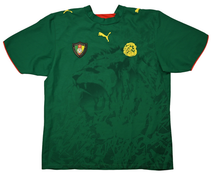 Maillot Cameroun 2006-2008 Puma vintage - Lions Indomptables