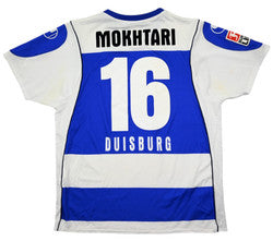 Maillot MSV Duisburg 2006-08 Uhlsport Mokhtari vintage 3XL