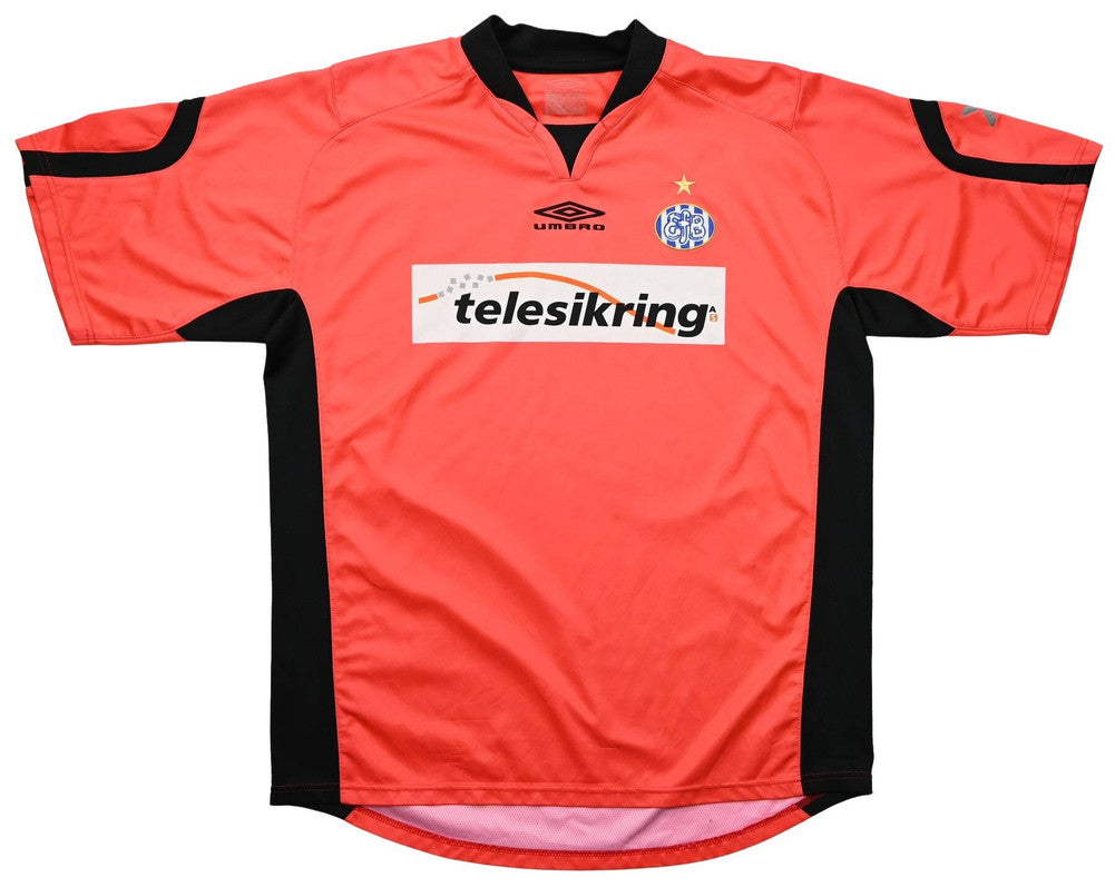 Maillot Esbjerg FB Extérieur Umbro 2006-2008 vintage collector