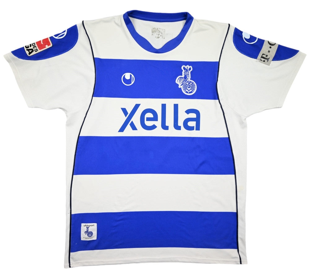 Maillot MSV Duisburg 2006-08 Domicile Uhlsport Vintage KURTH