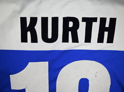 Maillot MSV Duisburg 2006-08 Domicile Uhlsport Vintage KURTH