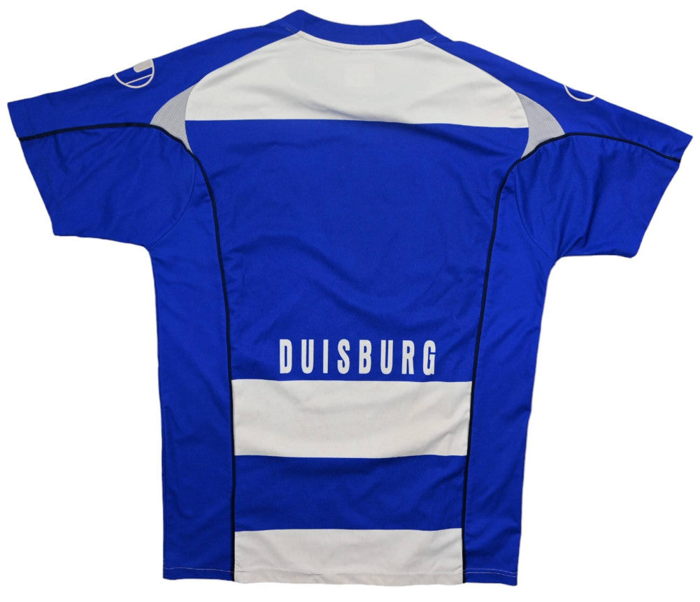 Maillot MSV Duisburg 2006-08 Domicile Uhlsport vintage
